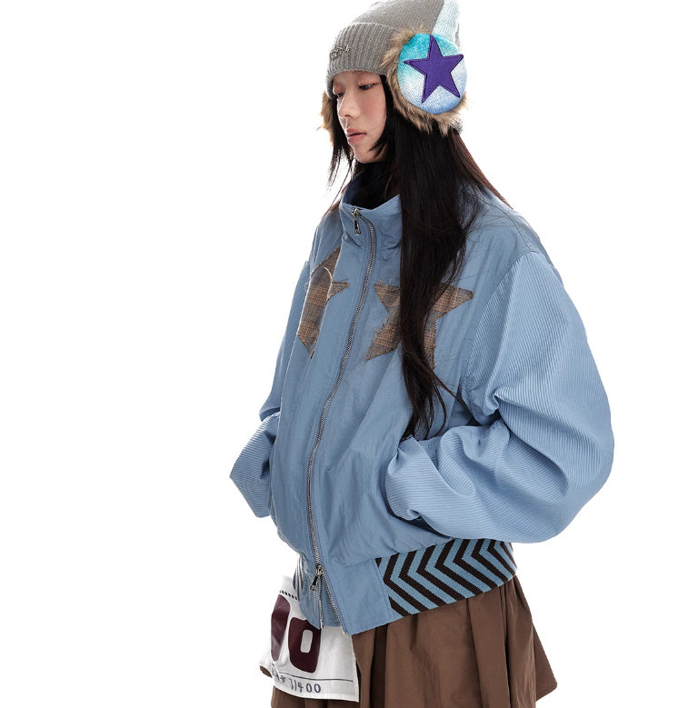 Double Star Zipper Jacket