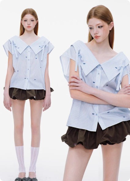Shoulder Pop Button - Up [ JIKOO ] - paper.bruise