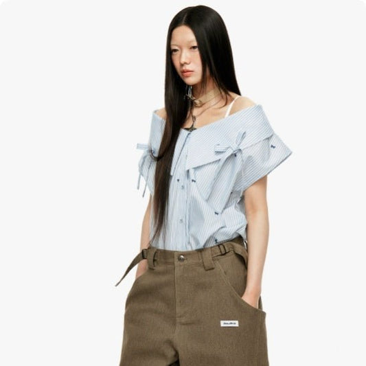 Shoulder Pop Button - Up [ JIKOO ] - paper.bruise