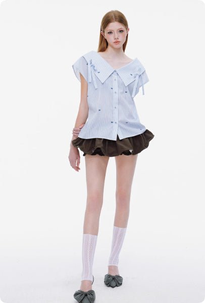 Shoulder Pop Button - Up [ JIKOO ] - paper.bruise